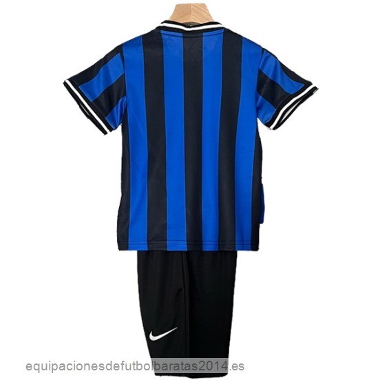 Nuevo 1ª Conjunto De Niños Inter Milan Retro 2009 2010 Azul Baratas